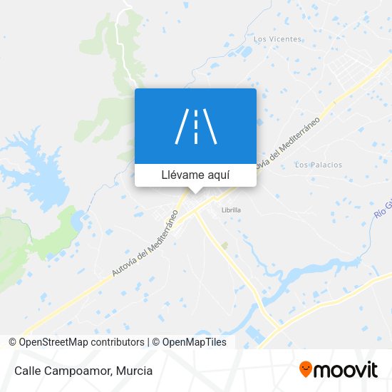 Mapa Calle Campoamor