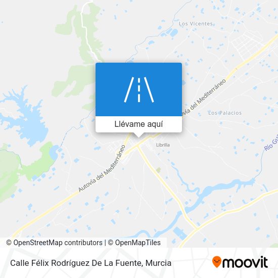 Mapa Calle Félix Rodríguez De La Fuente