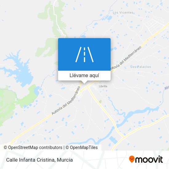Mapa Calle Infanta Cristina