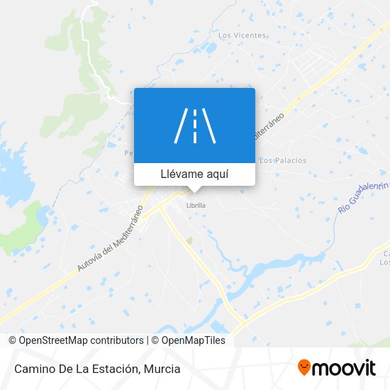 Mapa Camino De La Estación