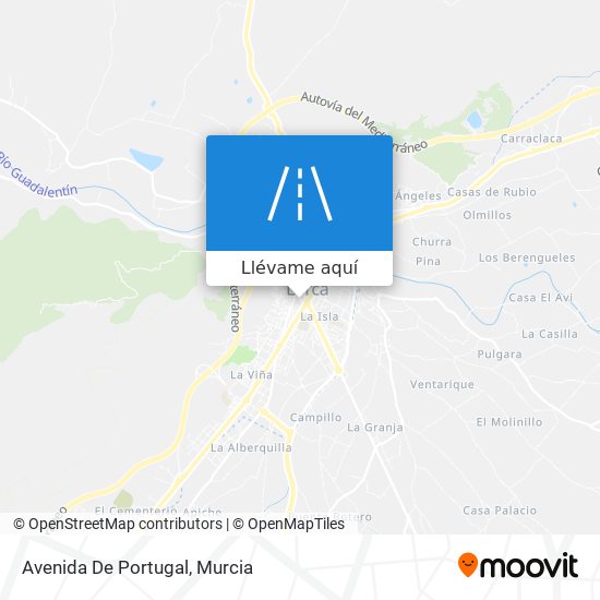 Mapa Avenida De Portugal