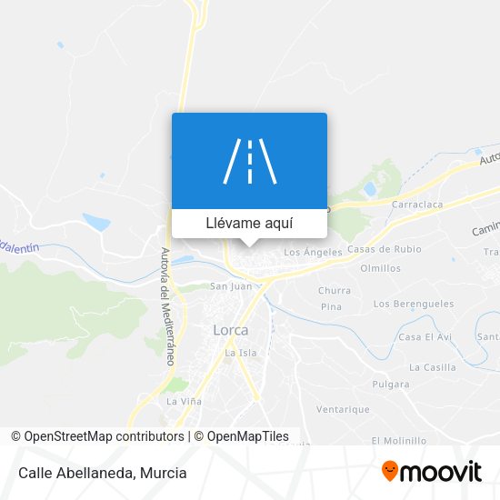 Mapa Calle Abellaneda