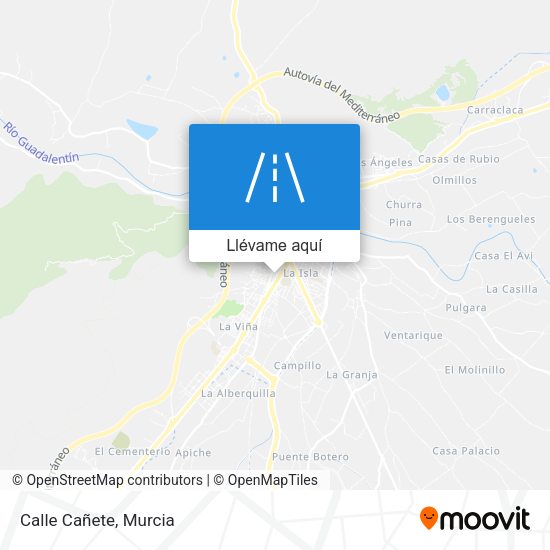 Mapa Calle Cañete