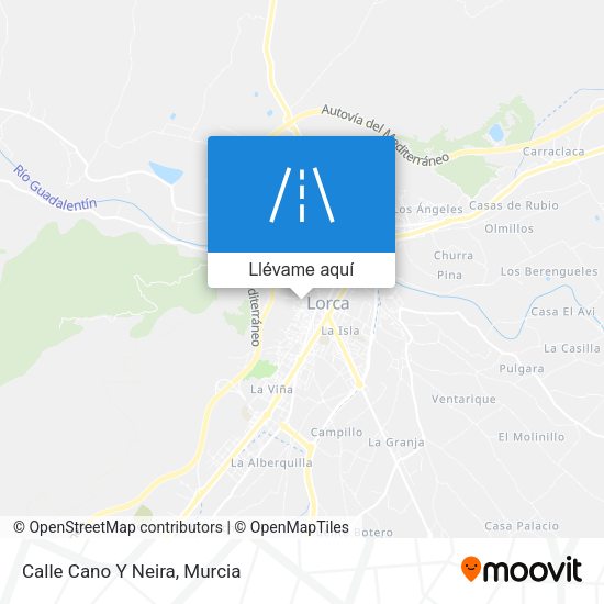 Mapa Calle Cano Y Neira