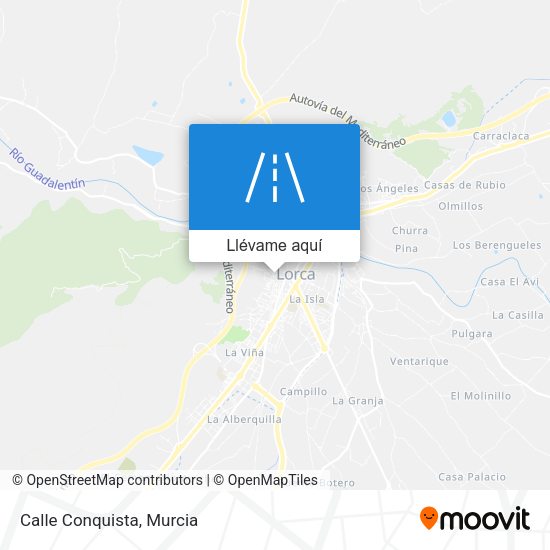 Mapa Calle Conquista