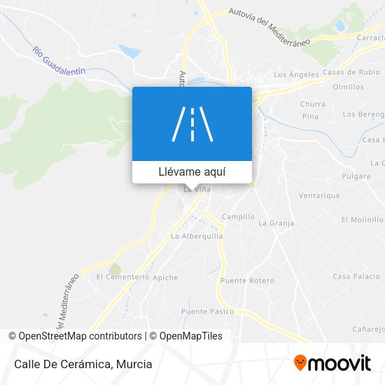 Mapa Calle De Cerámica