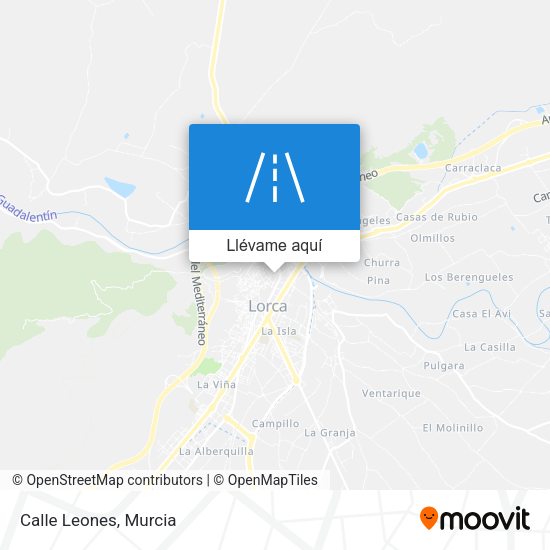 Mapa Calle Leones