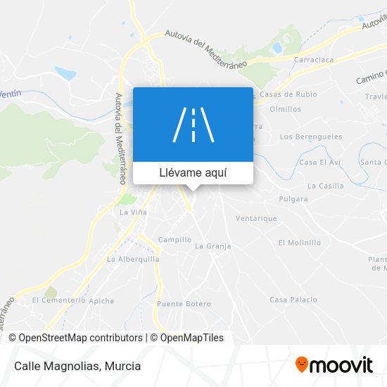 Mapa Calle Magnolias