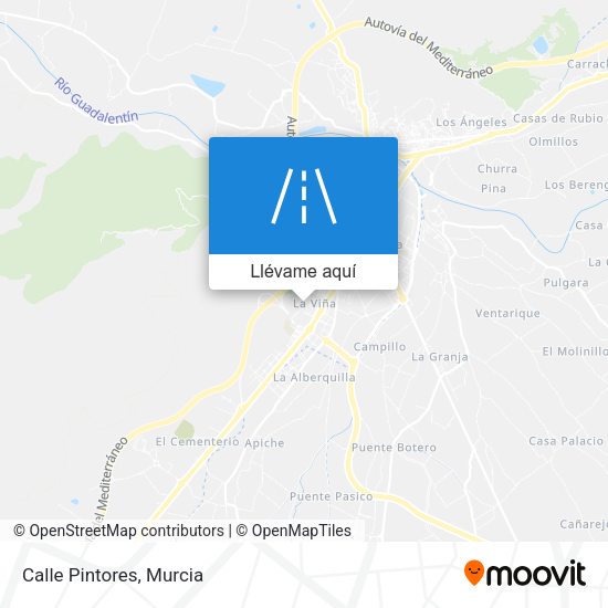 Mapa Calle Pintores