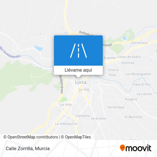 Mapa Calle Zorrilla