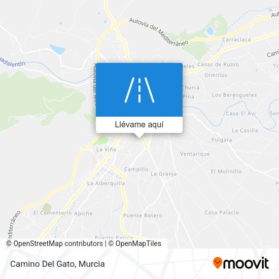 Mapa Camino Del Gato