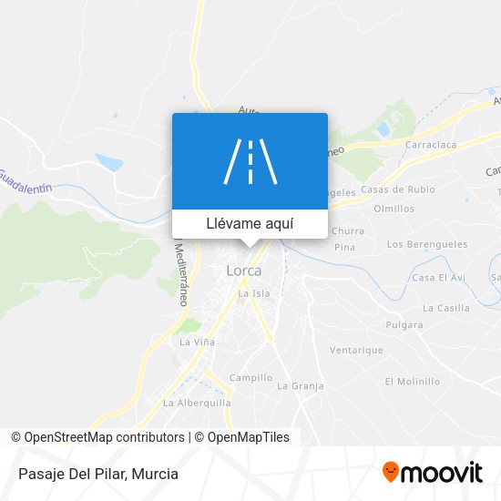 Mapa Pasaje Del Pilar