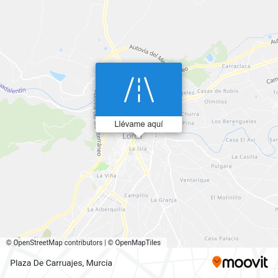 Mapa Plaza De Carruajes