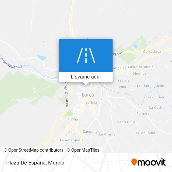 Mapa Plaza De España