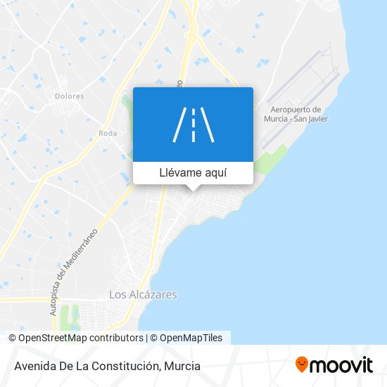 Mapa Avenida De La Constitución