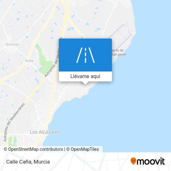 Mapa Calle Caña