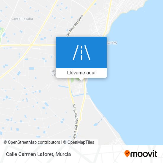 Mapa Calle Carmen Laforet