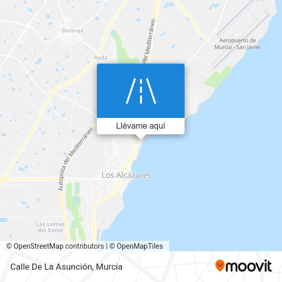 Mapa Calle De La Asunción