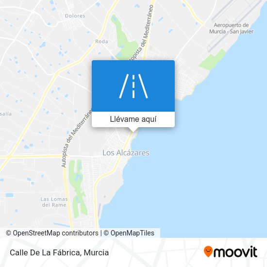 Mapa Calle De La Fábrica