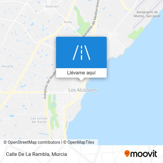 Mapa Calle De La Rambla