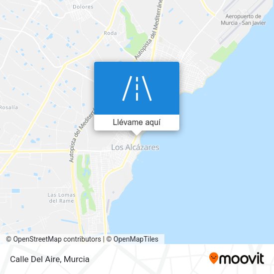 Mapa Calle Del Aire