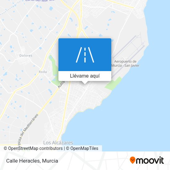 Mapa Calle Heracles