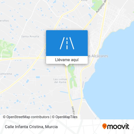 Mapa Calle Infanta Cristina