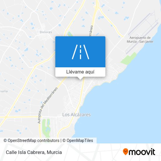 Mapa Calle Isla Cabrera