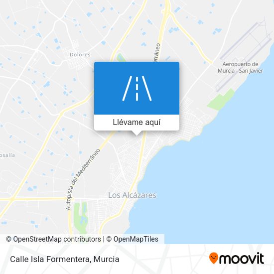 Mapa Calle Isla Formentera