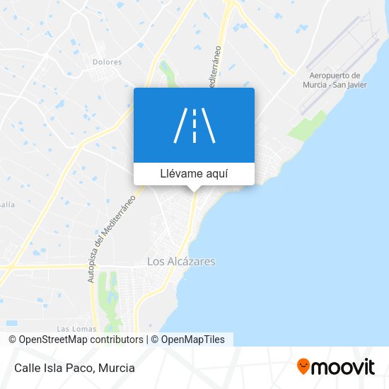 Mapa Calle Isla Paco