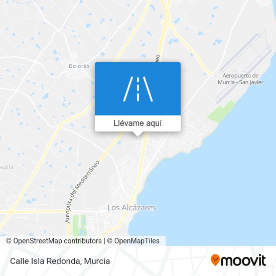 Mapa Calle Isla Redonda