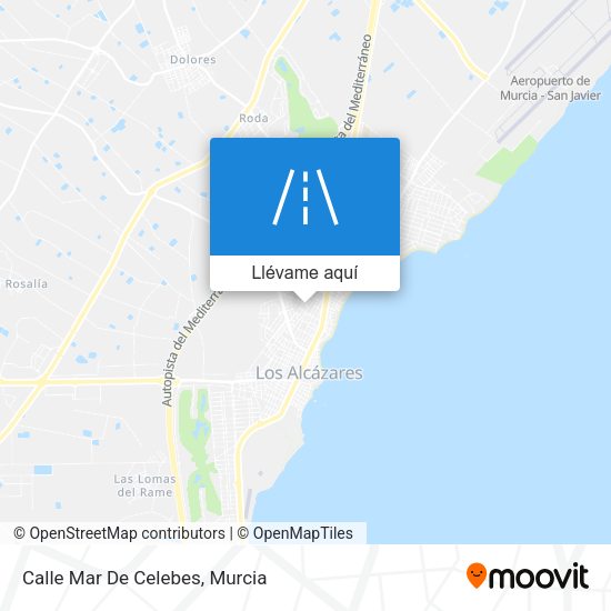 Mapa Calle Mar De Celebes