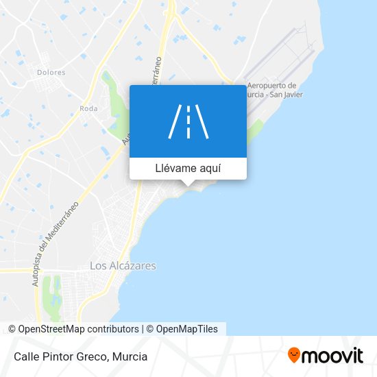 Mapa Calle Pintor Greco