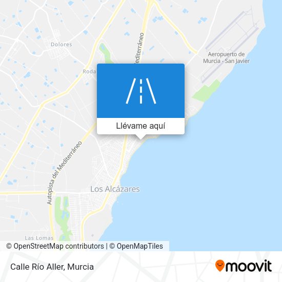 Mapa Calle Río Aller