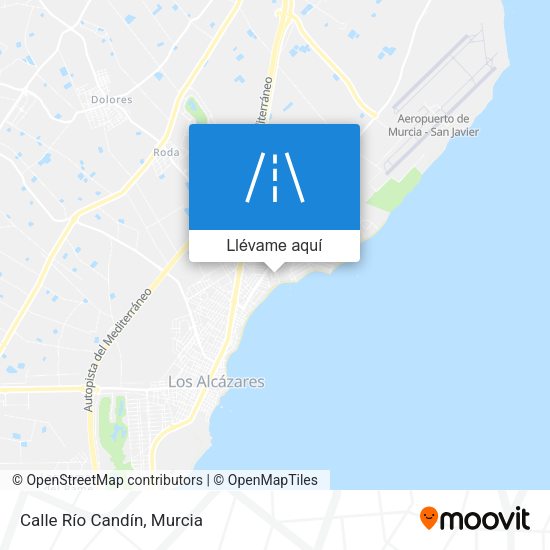 Mapa Calle Río Candín