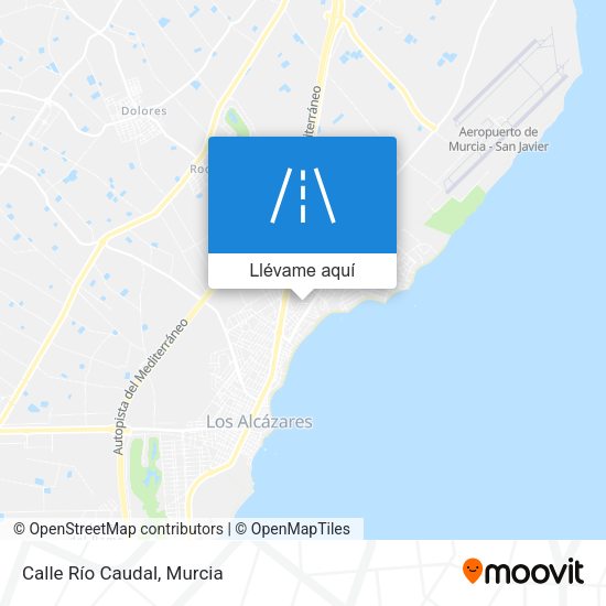 Mapa Calle Río Caudal