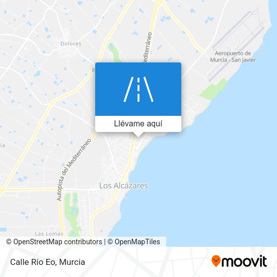 Mapa Calle Río Eo