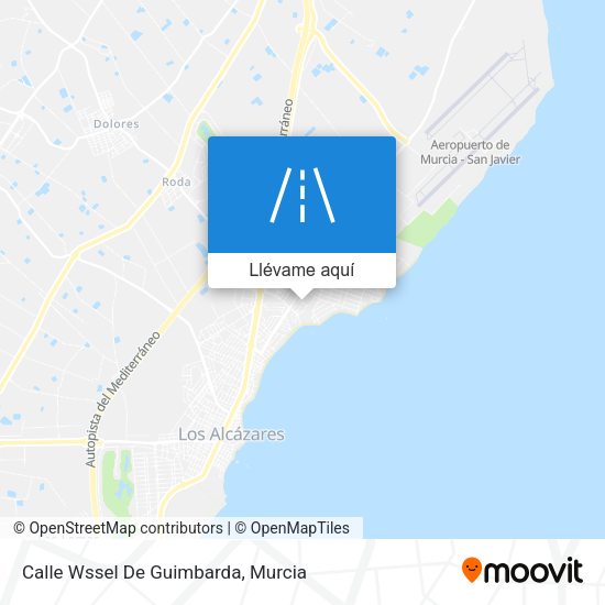 Mapa Calle Wssel De Guimbarda