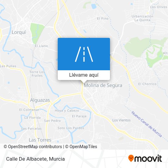 Mapa Calle De Albacete