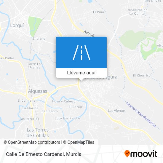 Mapa Calle De Ernesto Cardenal