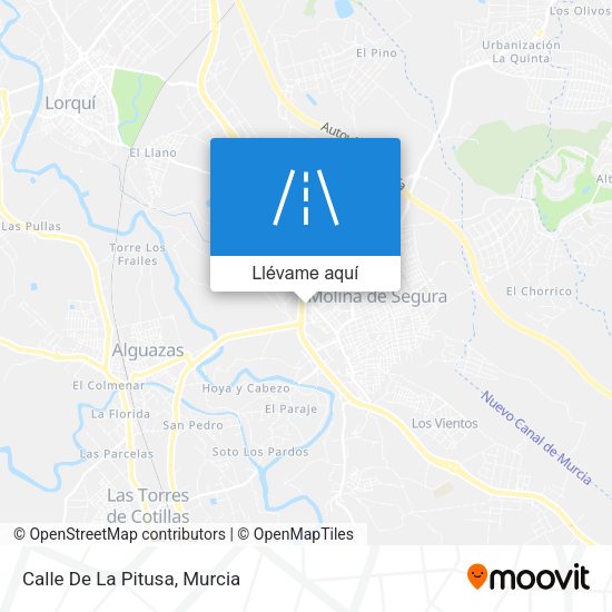 Mapa Calle De La Pitusa
