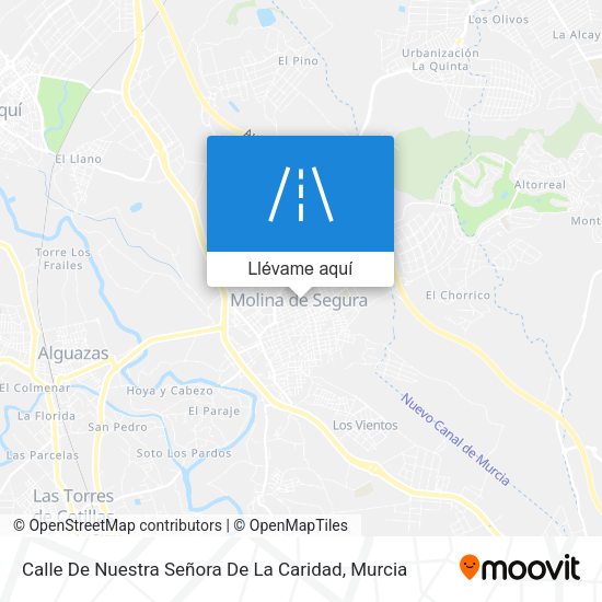 Mapa Calle De Nuestra Señora De La Caridad