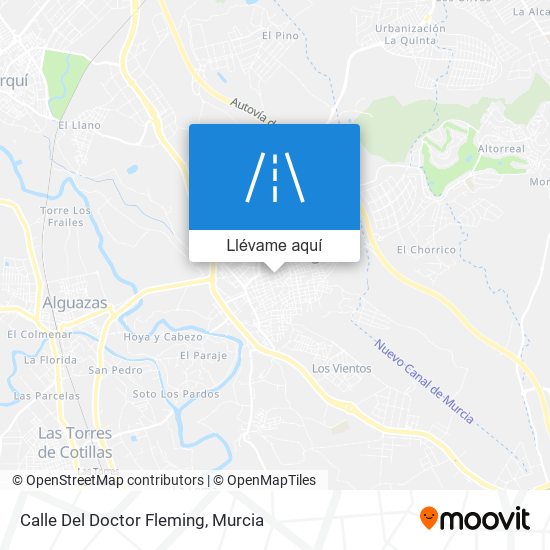 Mapa Calle Del Doctor Fleming