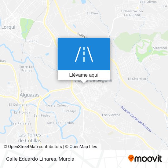 Mapa Calle Eduardo Linares
