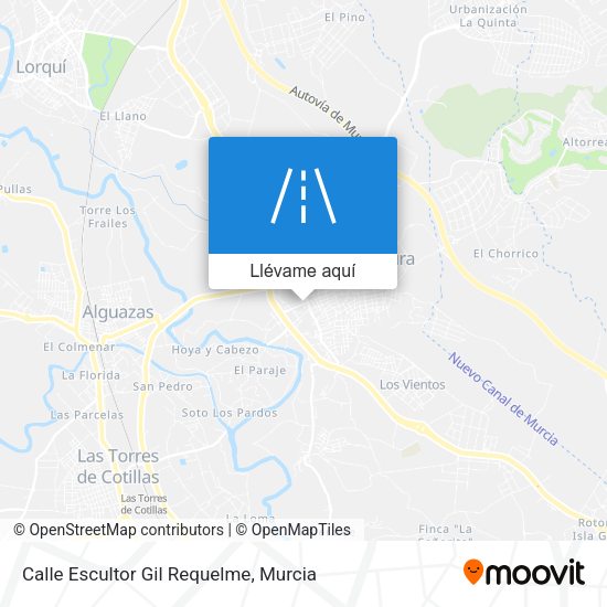 Mapa Calle Escultor Gil Requelme