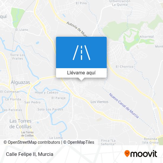 Mapa Calle Felipe II