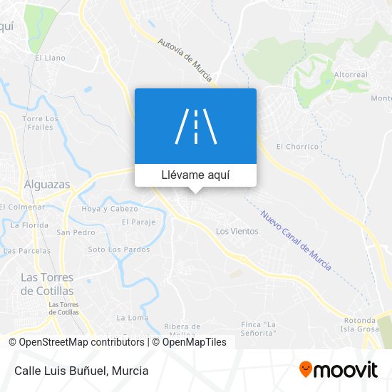 Mapa Calle Luis Buñuel