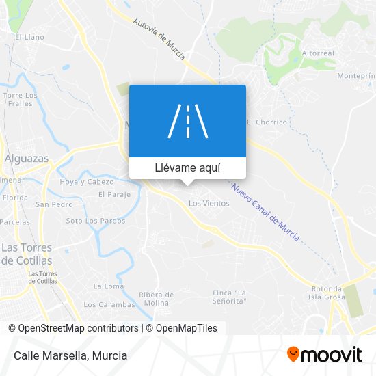 Mapa Calle Marsella