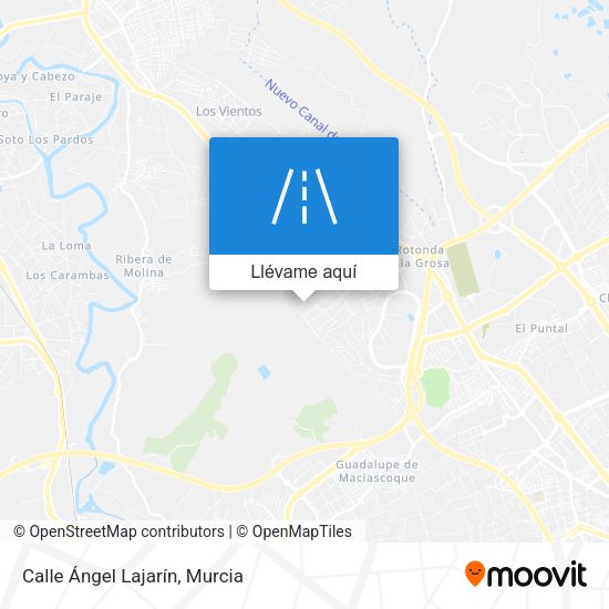 Mapa Calle Ángel Lajarín
