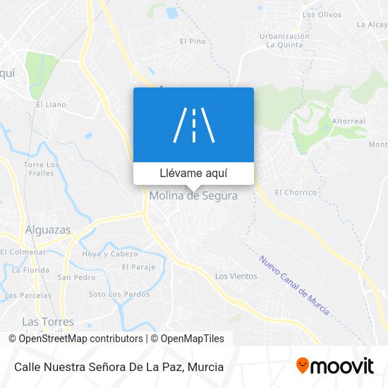Mapa Calle Nuestra Señora De La Paz